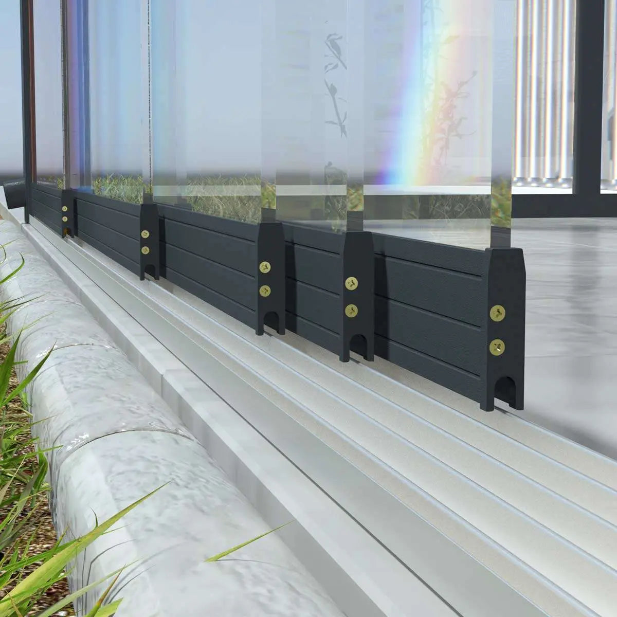 Glasschiebeelement - Alu Schmidt