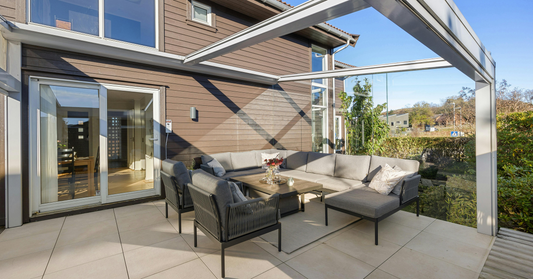 Terrassenüberdachung aus Alu