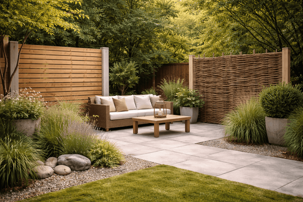 Ausgefallen Sichtschutz Garten selber machen