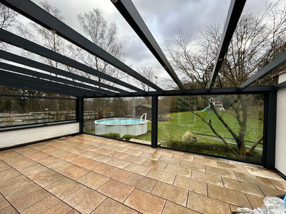 ALU SCHMIDT VistaLounge Kaltwintergarten Innenansicht