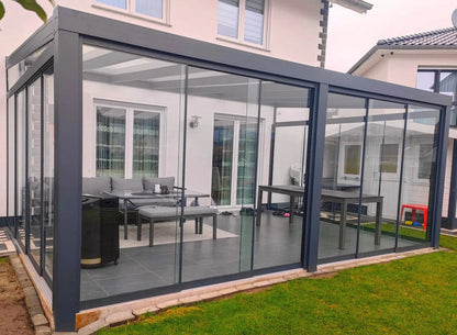 ALU SCHMIDT VistaLounge Kaltwintergarten von vorne