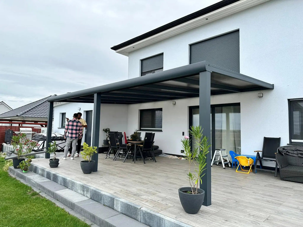 Alu Premium Terrassenüberdachung  Alu Schmidt